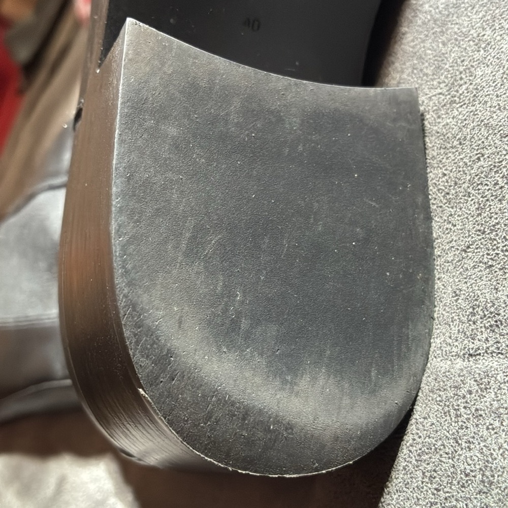 Massimo Dutti Black Knee-High Boots - Picture 11 of 12